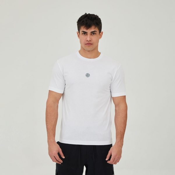 CAMISETA LOGO 'LETTERING ONE' EN MANGA CORTA STONE ISLAND