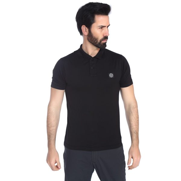 POLO NEGRO 22613 STONE ISLAND