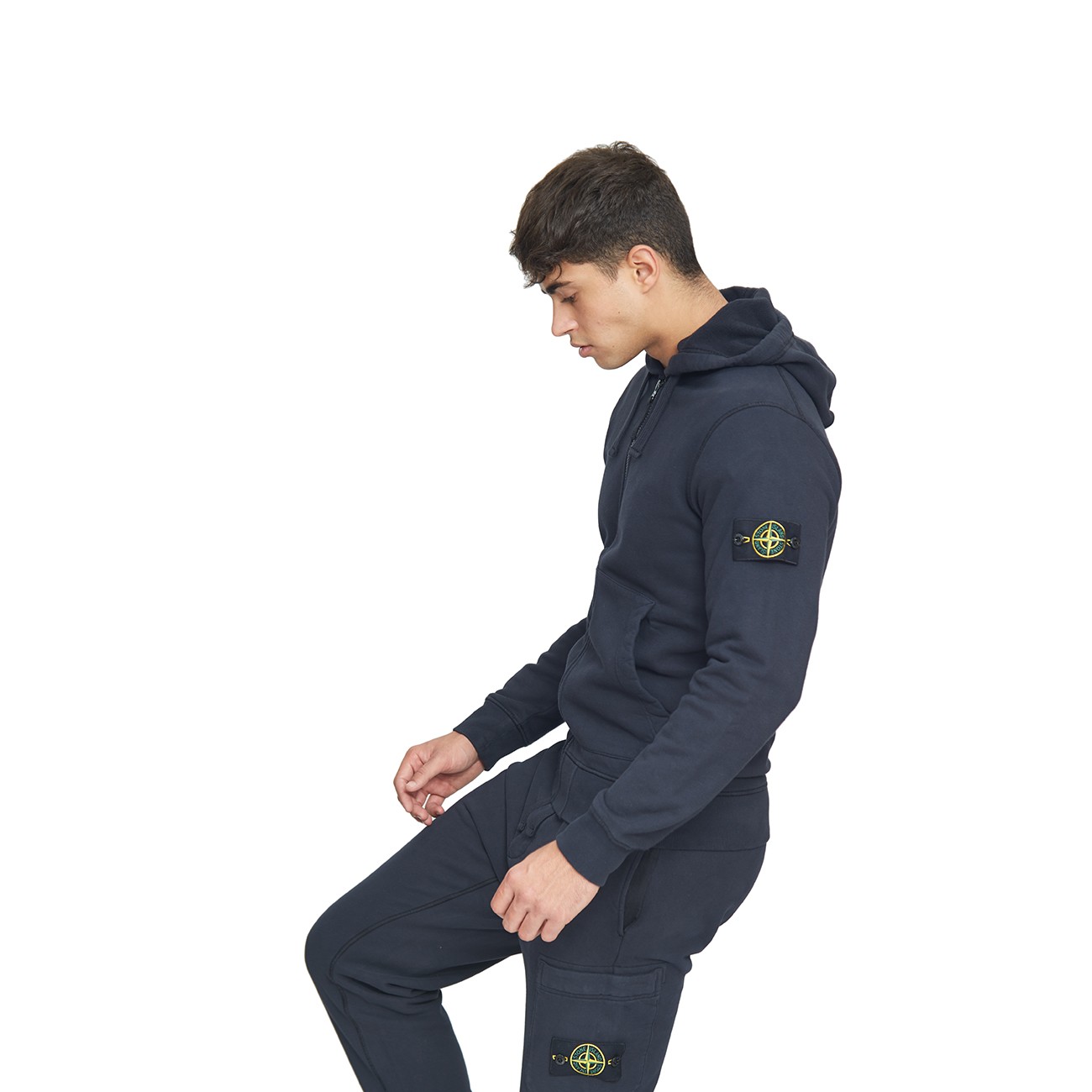 SUDADERA AZUL STONE ISLAND