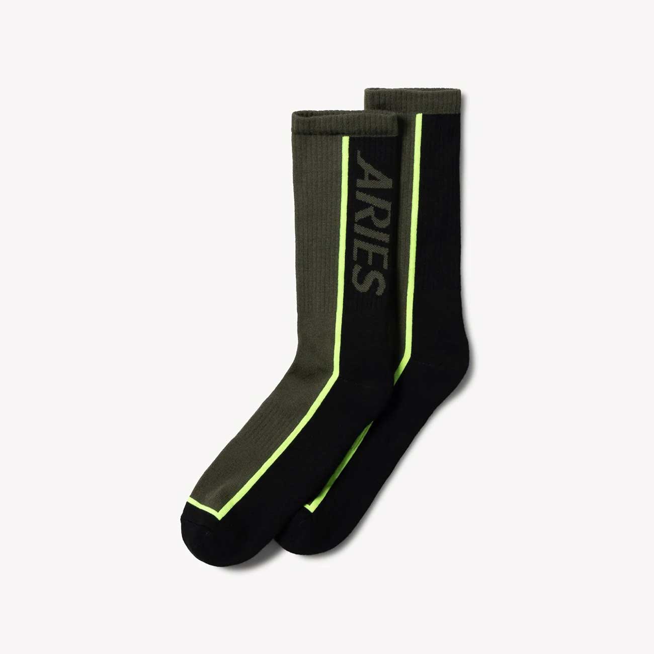FUAR00044-OLV Calcetines Olive Credit Card Aries Arise
