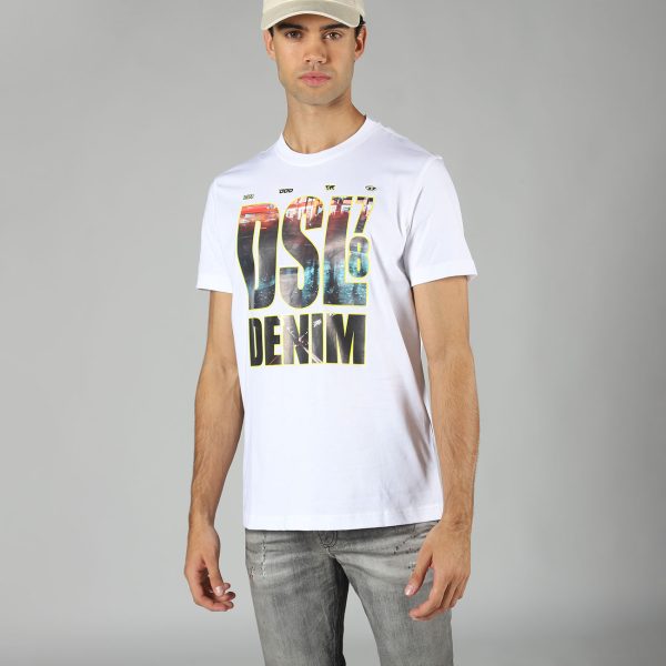 CAMISETA BLANCA T-DIEGOR-L7 DIESEL