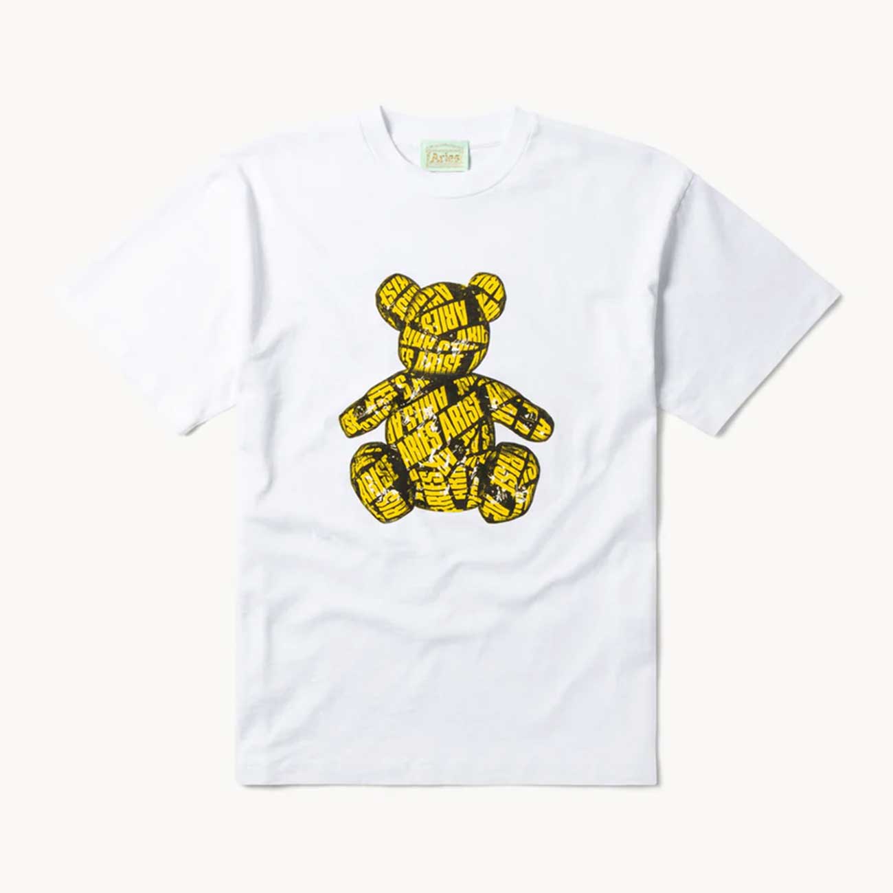FUAR60003-WHT-Camiseta Taped Teddy SS Aries Arise