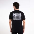 15CMTS243A006586W103-camiseta negra blurry logo