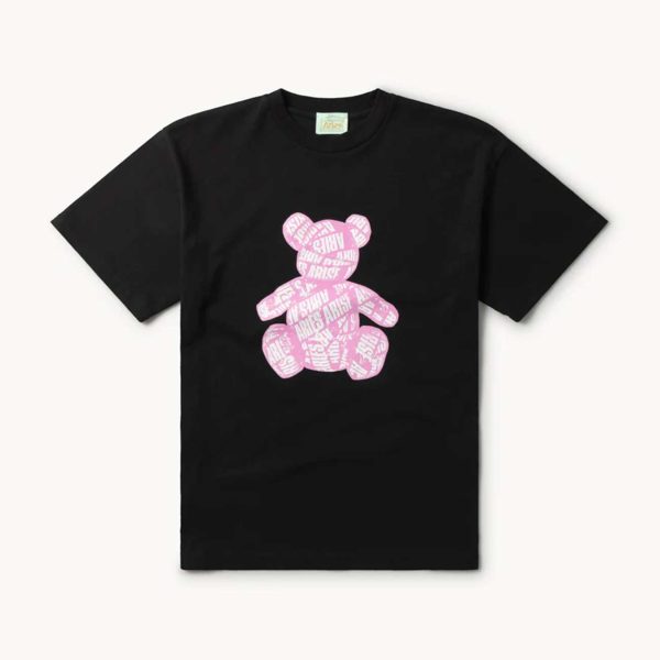FUAR60003-BLK-Camiseta Taped Teddy SS Aries Arise