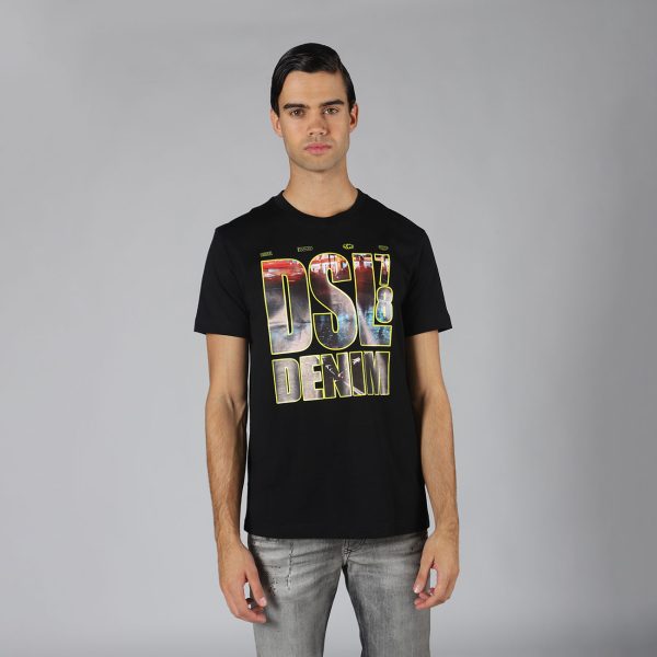 CAMISETA NEGRA T-DIEGOR-L7 DIESEL