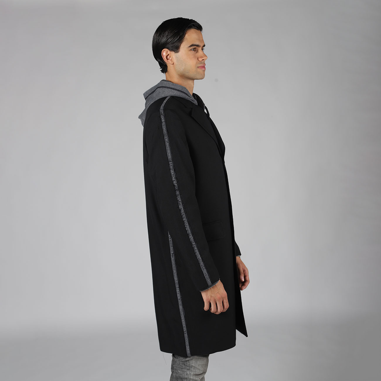 La chaqueta larga para hombre W-Hivo de la marca Diesel