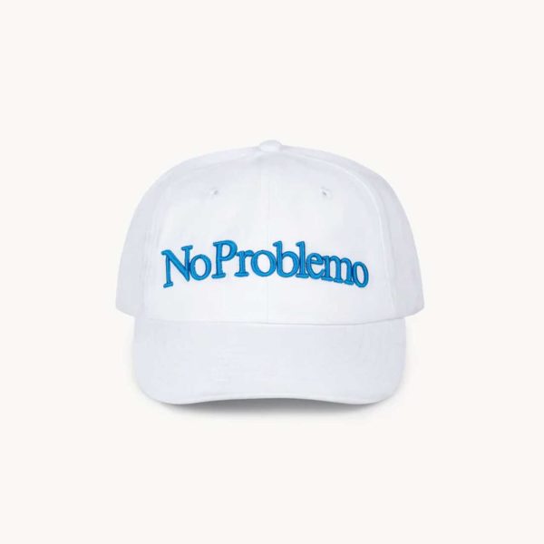 FUAR90000-WHT Gorra blanca No Problemo Aries Arise