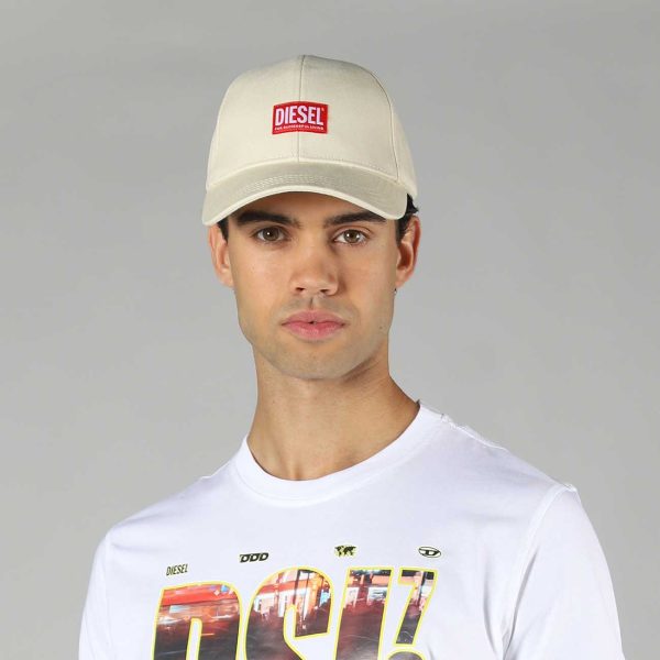 GORRA BLANCA CORRY-JACQ-WASH DIESEL