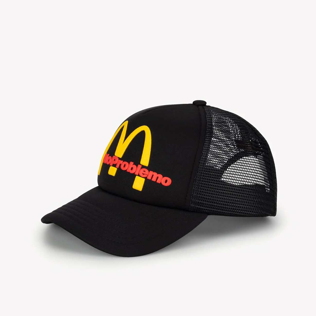 FUAR90014-BLK Gorra Fast Food Trucker Negro Aries Arise