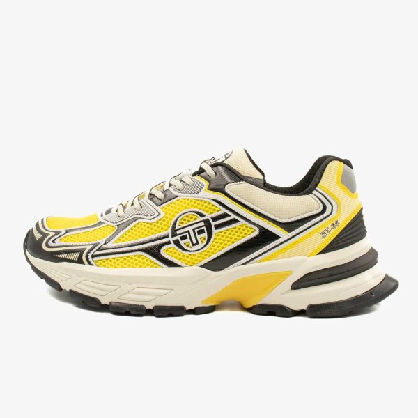 Y2K SAFETY YELLOW SEEDPEARL RAVEN SERGIO TACCHINI