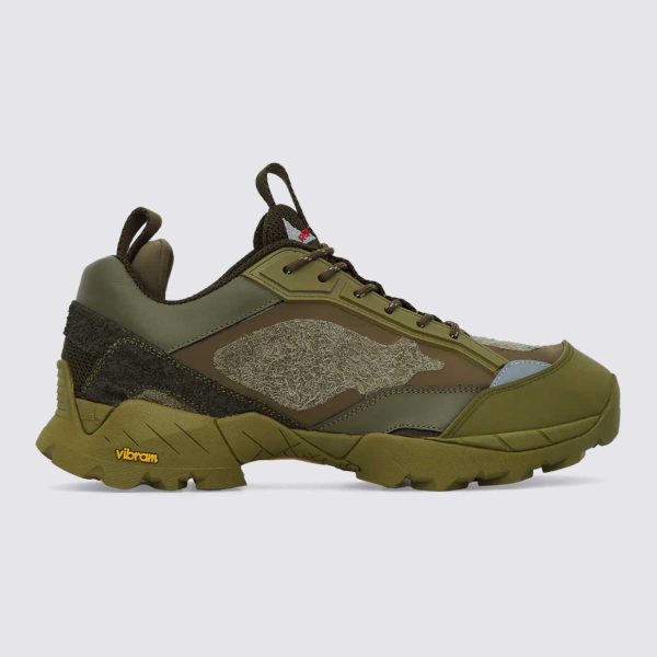LHFA70-109-OLIVE Zapatillas Lhakpa Roa