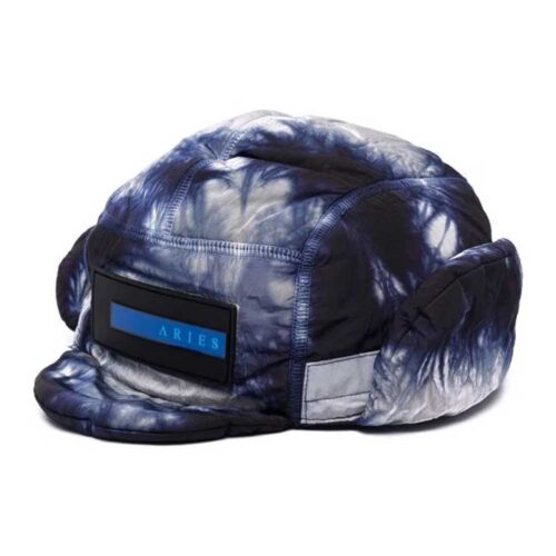 Aries Arise gorro Quilted Nylon azul