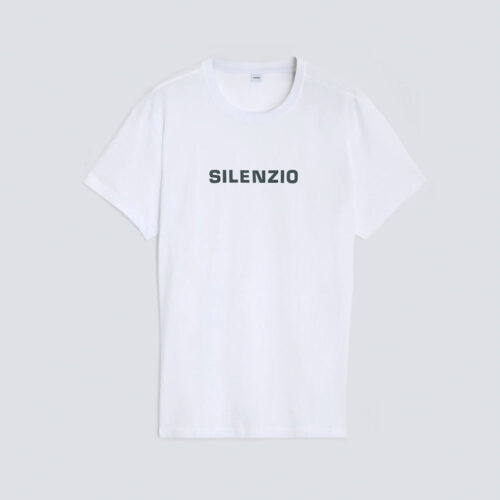 Aspesi camiseta algodón Silenzio blanca