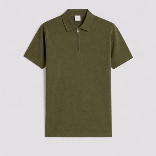 Aspesi polo modelo 827 verde militar