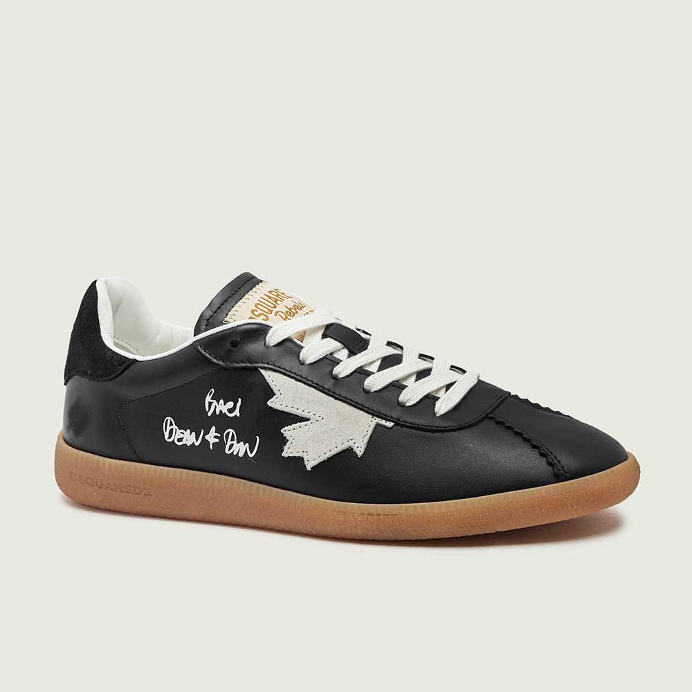 Zapatillas Dsquared2 Rebels de ante Negro